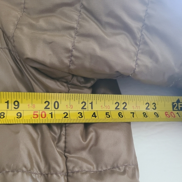 Grasshopper Tan Metallic Quilted Jacket Women's Sz.1(XL) - Picture 8 of 11
